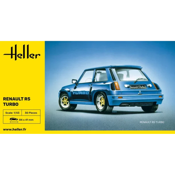 1000801500-2 Heller - Renault R5 Turbo - 80150