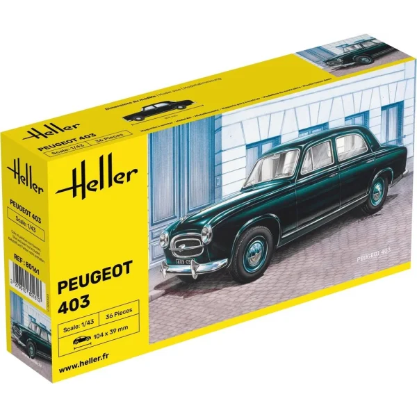 1000801610 Heller - Peugeot 403 - 80161