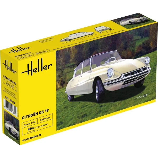 1000801620 Heller - Citroen DS 19 - 80162