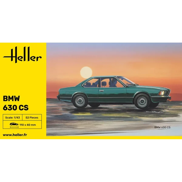 1000801660-2 Heller - BMW 630 CS - 80166