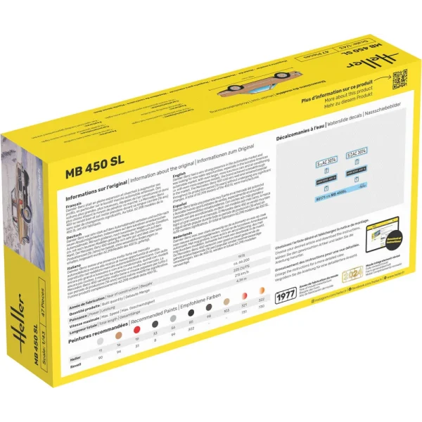 1000801710-1 Heller - MB 450 SL - 80171
