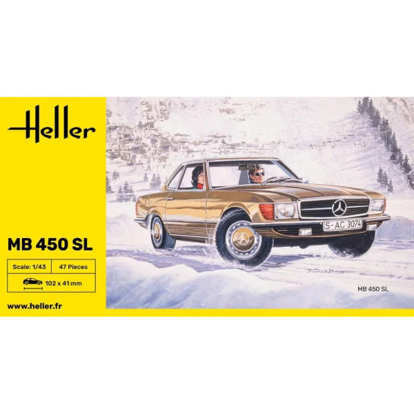 1000801710-2 Heller - MB 450 SL - 80171