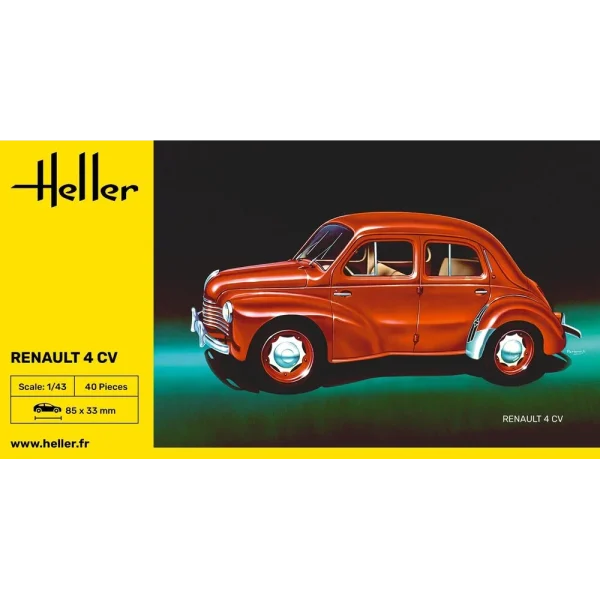 1000801740-2 Heller - Renault 4 CV - 80174