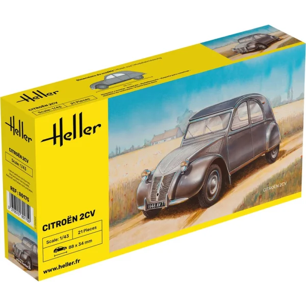 1000801750 Heller - Citroen 2 CV - 80175
