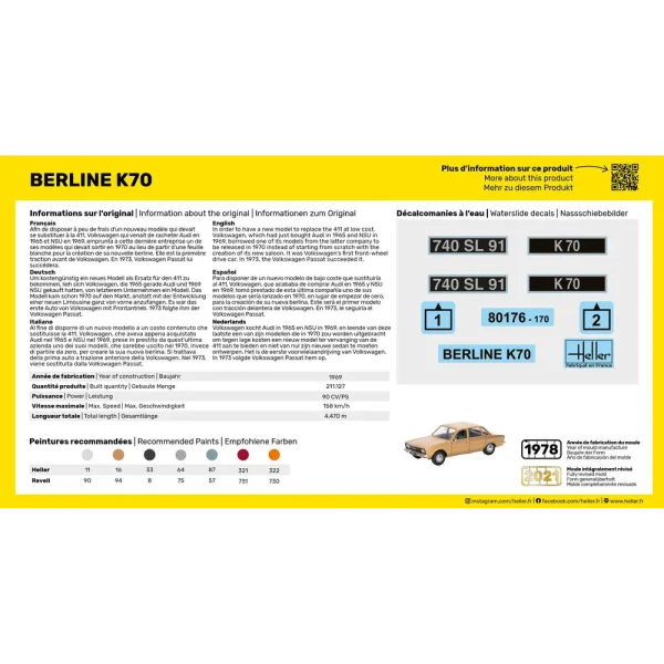 Heller - K70 - 80176