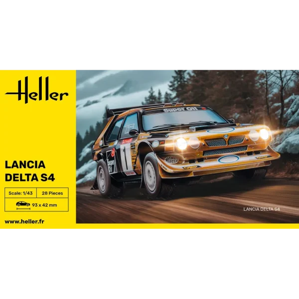 Heller - Lancia Delta S4 - 80177