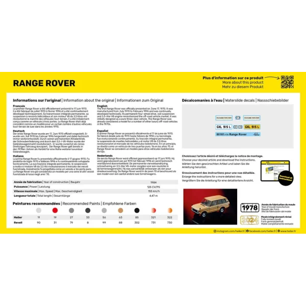 1000801810-3 Heller - Range Rover - 80181