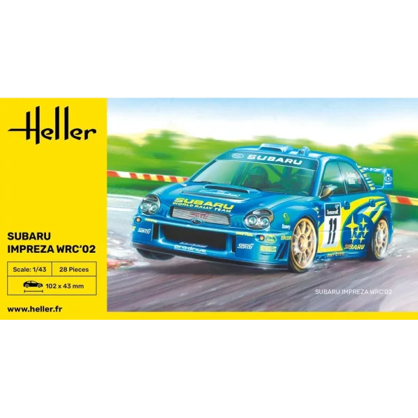 1000801990-2 Heller - Impreza WRC'02 - 80199
