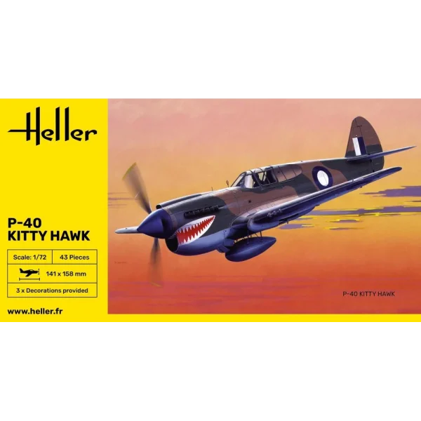 1000802660-2 Heller - P-40 Kitty Hawk - 80266