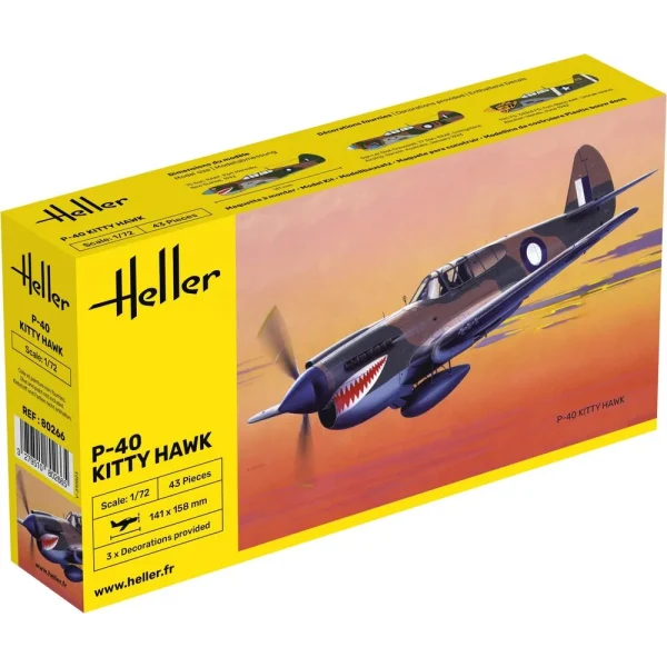 1000802660 Heller - P-40 Kitty Hawk - 80266