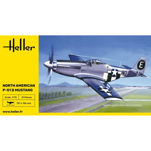 Heller - P-51 Mustang - 80268
