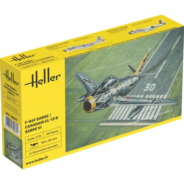 1000802770 Heller - F-86F Sabre / Canadair CL-13 B Sabre VI - 80277