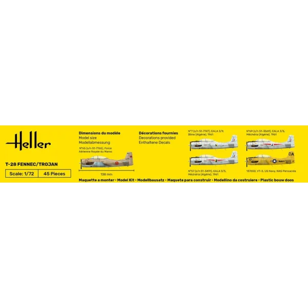 1000802790-4 Heller - T-28 Fennec / Trojan - 80279