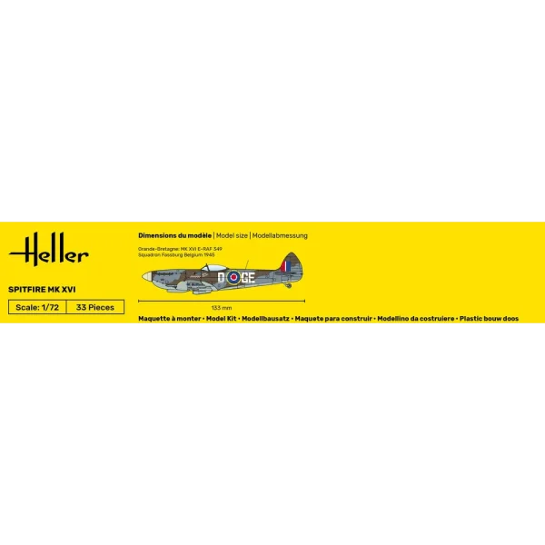1000802820-4 Heller - Spitfire - 80282