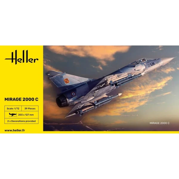 1000803030-2 Heller - Mirage 2000 C - 80303