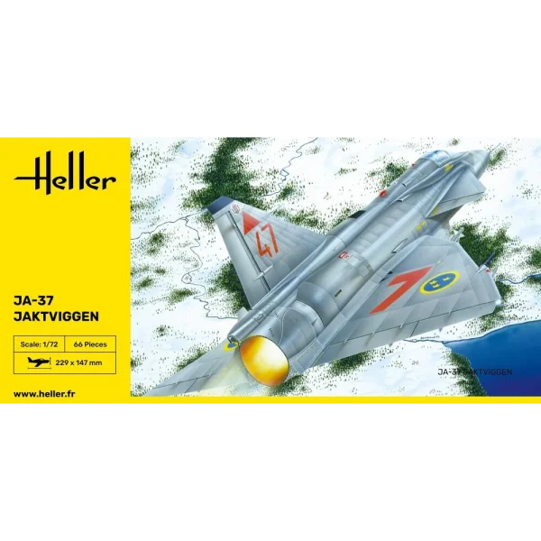 Heller - Ja-37 Jaktviggen - 80309