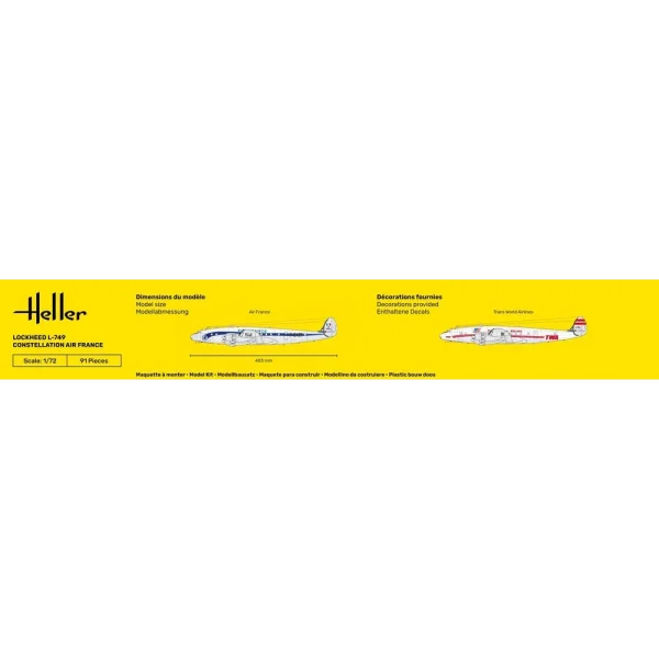 Heller - L-749 Constellation A.F. - 80310