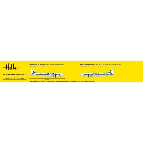 1000803150-4 Heller - DC6 Super Cloudmaster AF - 80315