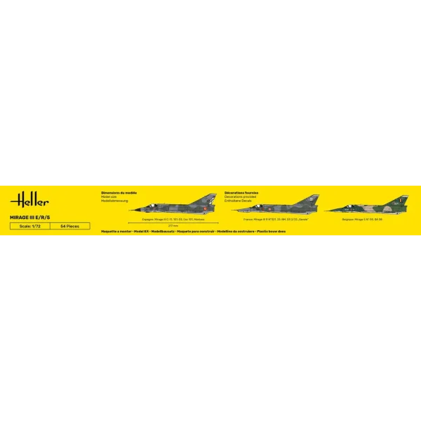 1000803230-4 Heller - Mirage III E - 80323