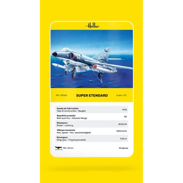 Heller - Super Etendard - 80360