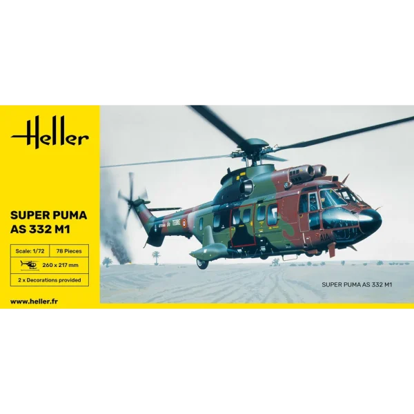 1000803670-2 Heller - Super Puma AS 332 M1 - 80367