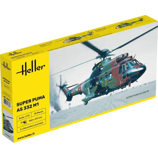 1000803670 Heller - Super Puma AS 332 M1 - 80367