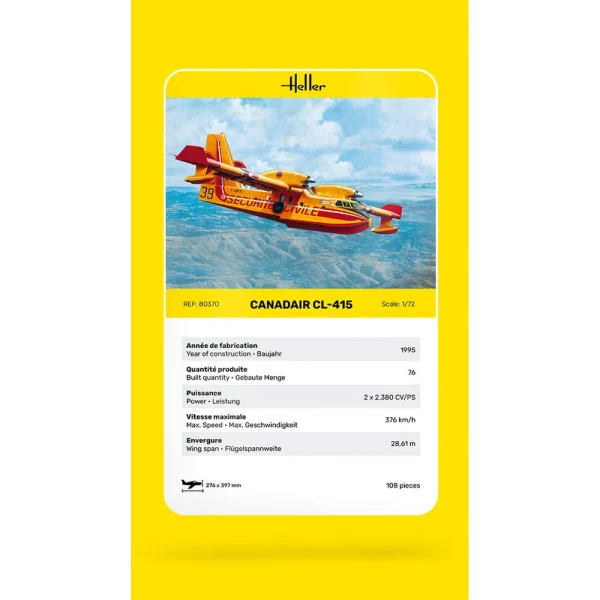Heller - Canadair CL-415 - 80370