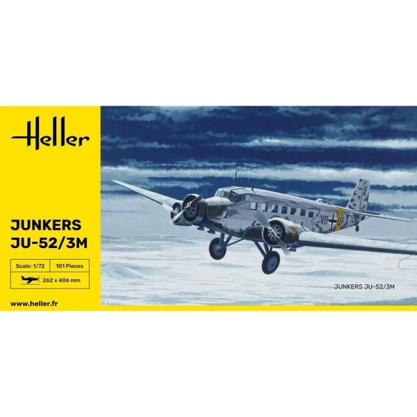 1000803800-2 Heller - Ju-52/3m - 80380