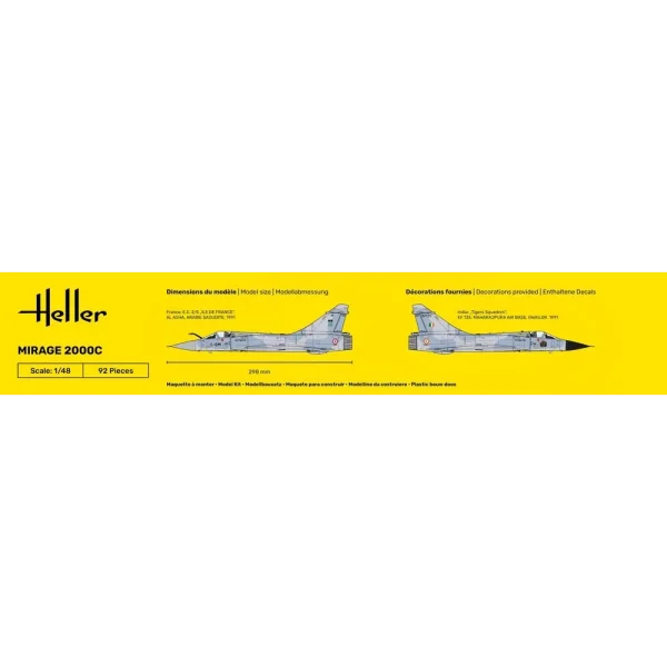 1000804260-4 Heller - Mirage 2000 C - 80426