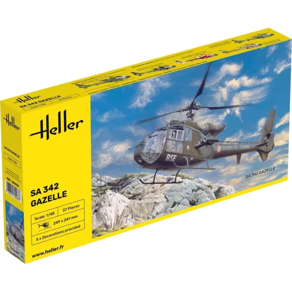 1000804860 Heller - SA 342 Gazelle - 80486