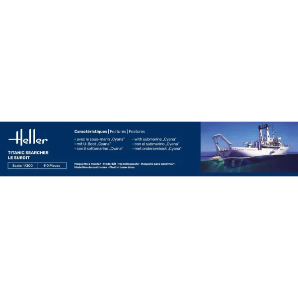 1000806150-4 Heller - Titanic Searcher "Le Suroit" - 80615