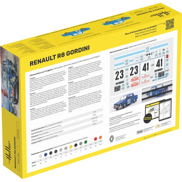 Heller - Renault R8 Gordini - 80700