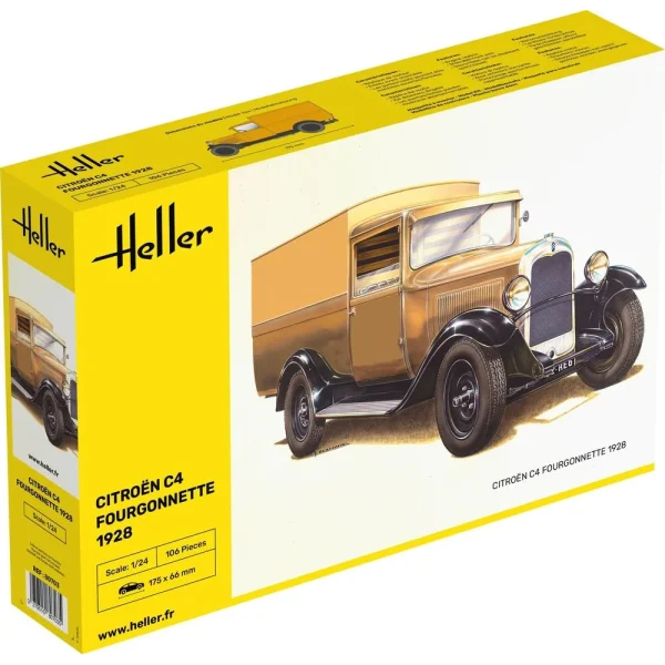1000807030 Heller - Citroen C4 Fourgonnette 1928 - 80703