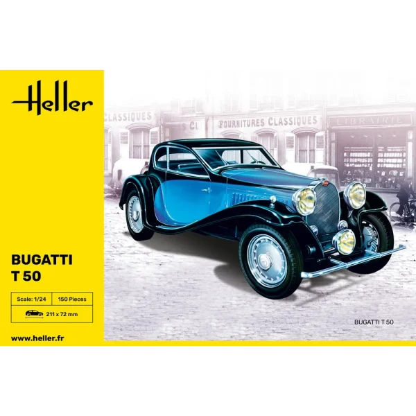 1000807060-2 Heller - Bugatti T 50 - 80706