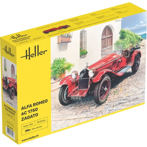 1000807150 Heller - Alfa Romeo 6C 1750 Zagato - 80715