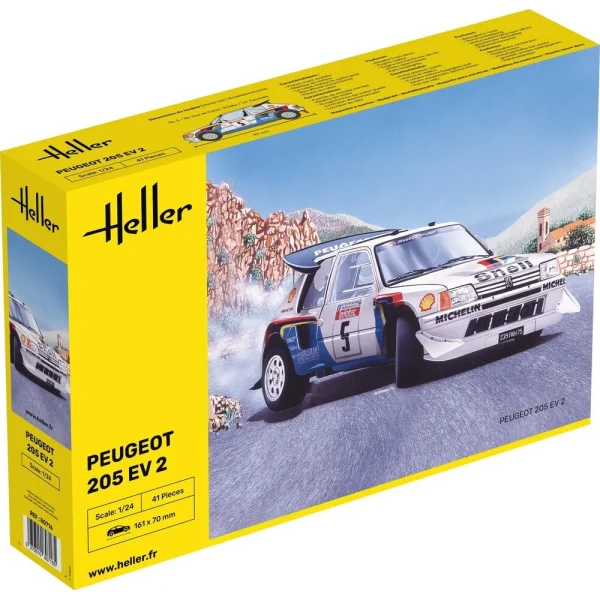 1000807160 Heller - Peugeot 205 EV 2 - 80716