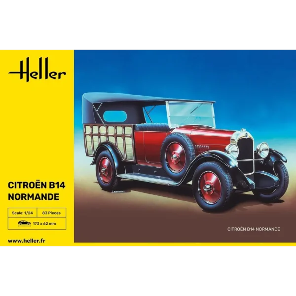 1000807290-2 Heller - Citroen B14 Normande - 80729