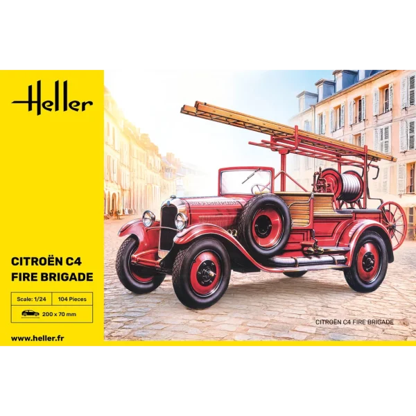 Heller - Citroen C4 Fire Brigade - 80733