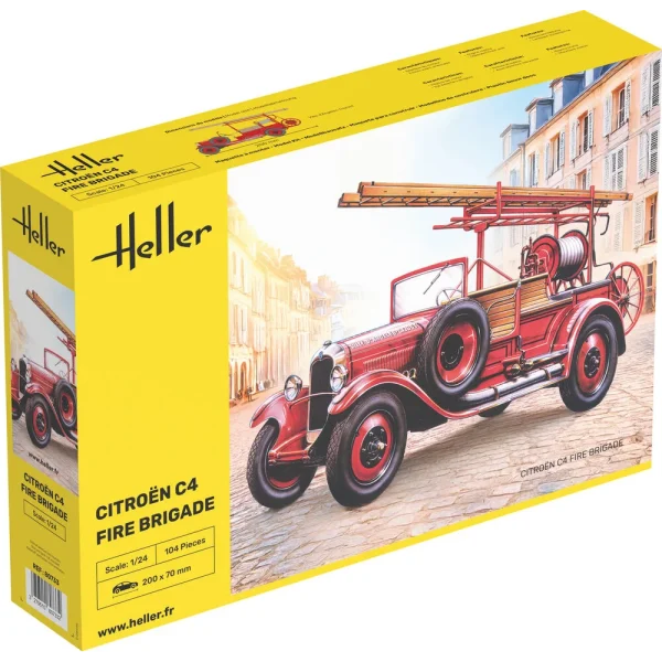 Heller - Citroen C4 Fire Brigade - 80733