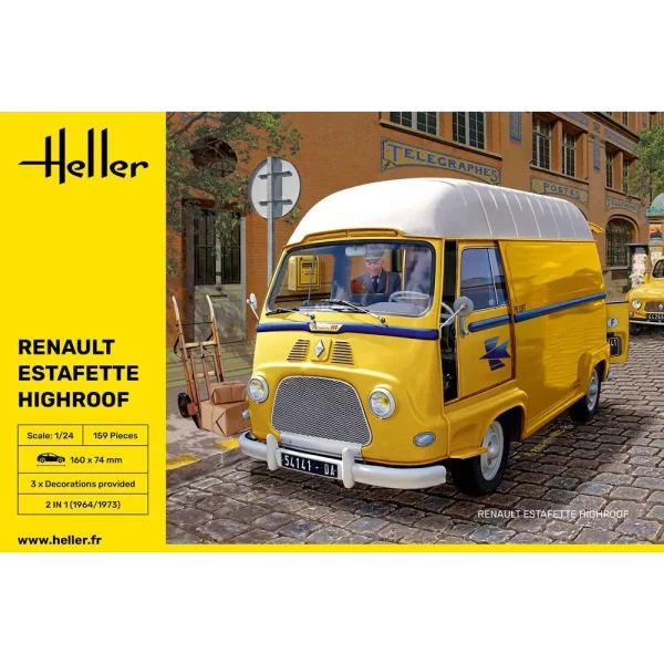 Heller - Renault Estafette Highroof - 80740