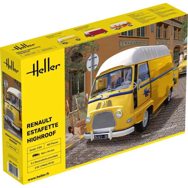 Heller - Renault Estafette Highroof - 80740