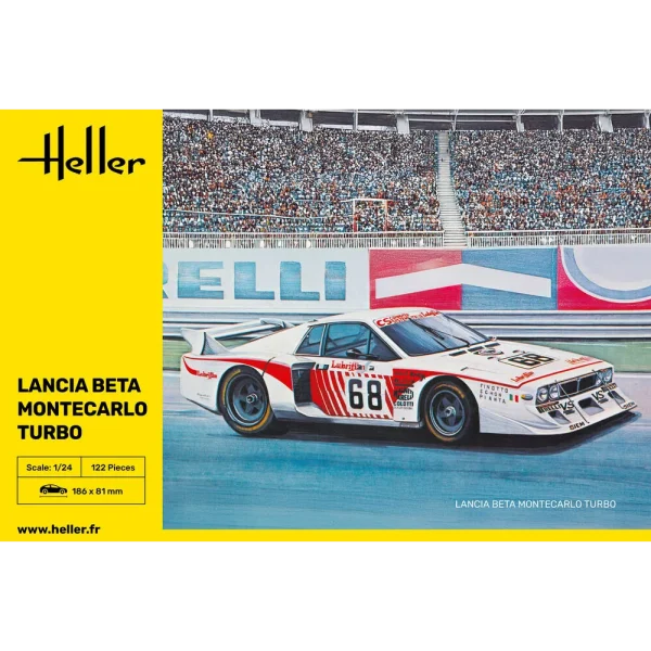 1000807410-2 Heller - Lancia Beta Montecarlo Turbo - 80741