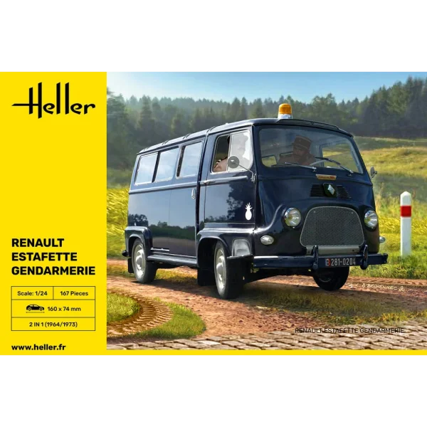 1000807420-2 Heller - Renault Estafette Gendarmerie - 80742