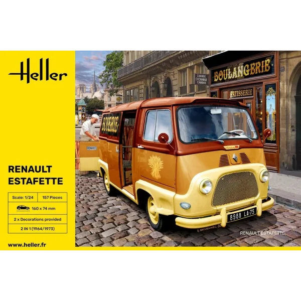 1000807430-2 Heller - Renault Estafette - 80743