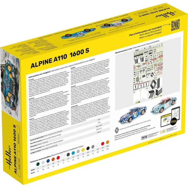 1000807450-1 Heller - Alpine A110 (1600S) - 80745
