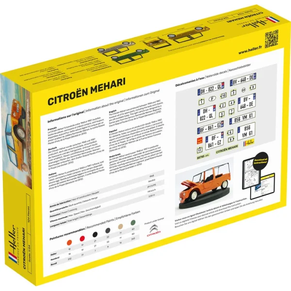 1000807600-1 Heller - Citroen Mehari - 80760