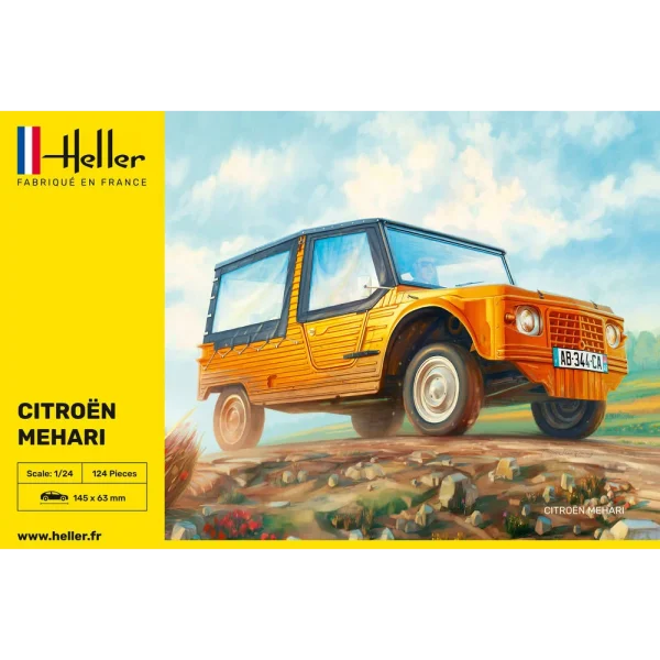 1000807600-2 Heller - Citroen Mehari - 80760
