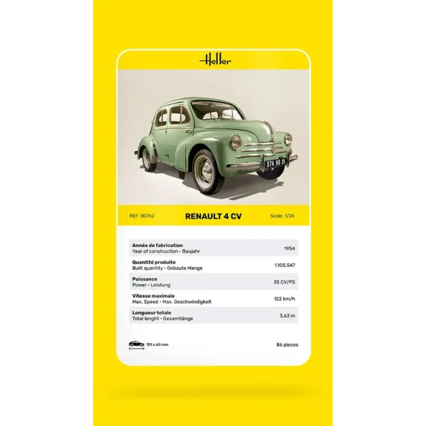 Heller - Renault 4 CV - 80762