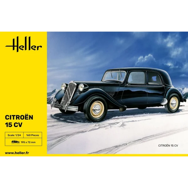 1000807630-2 Heller - Citroen 15 CV - 80763