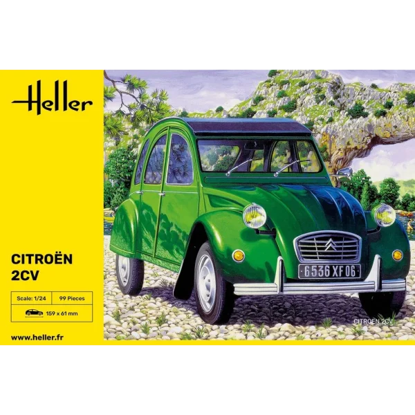 1000807650-2 Heller - Citroen 2 CV - 80765